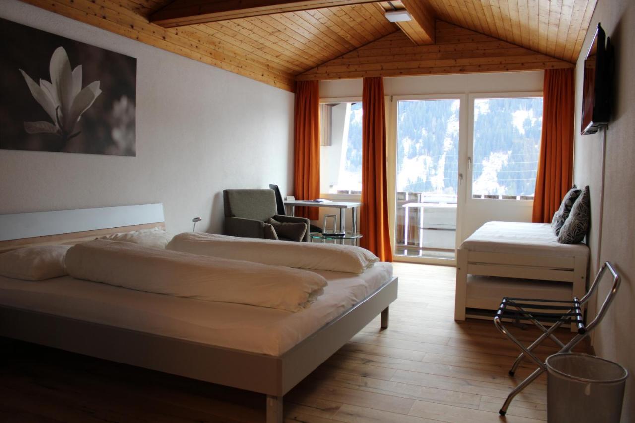 Hotel Restaurant La Furca Disentis Exteriör bild