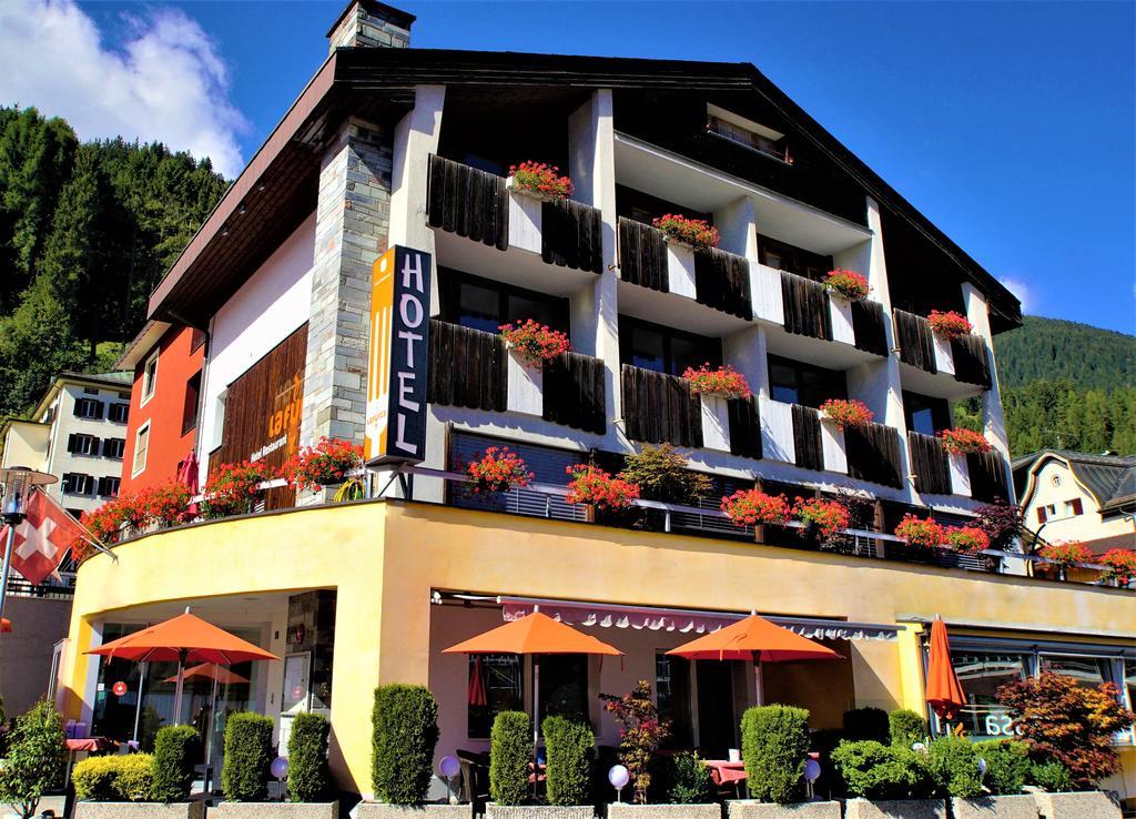 Hotel Restaurant La Furca Disentis Exteriör bild
