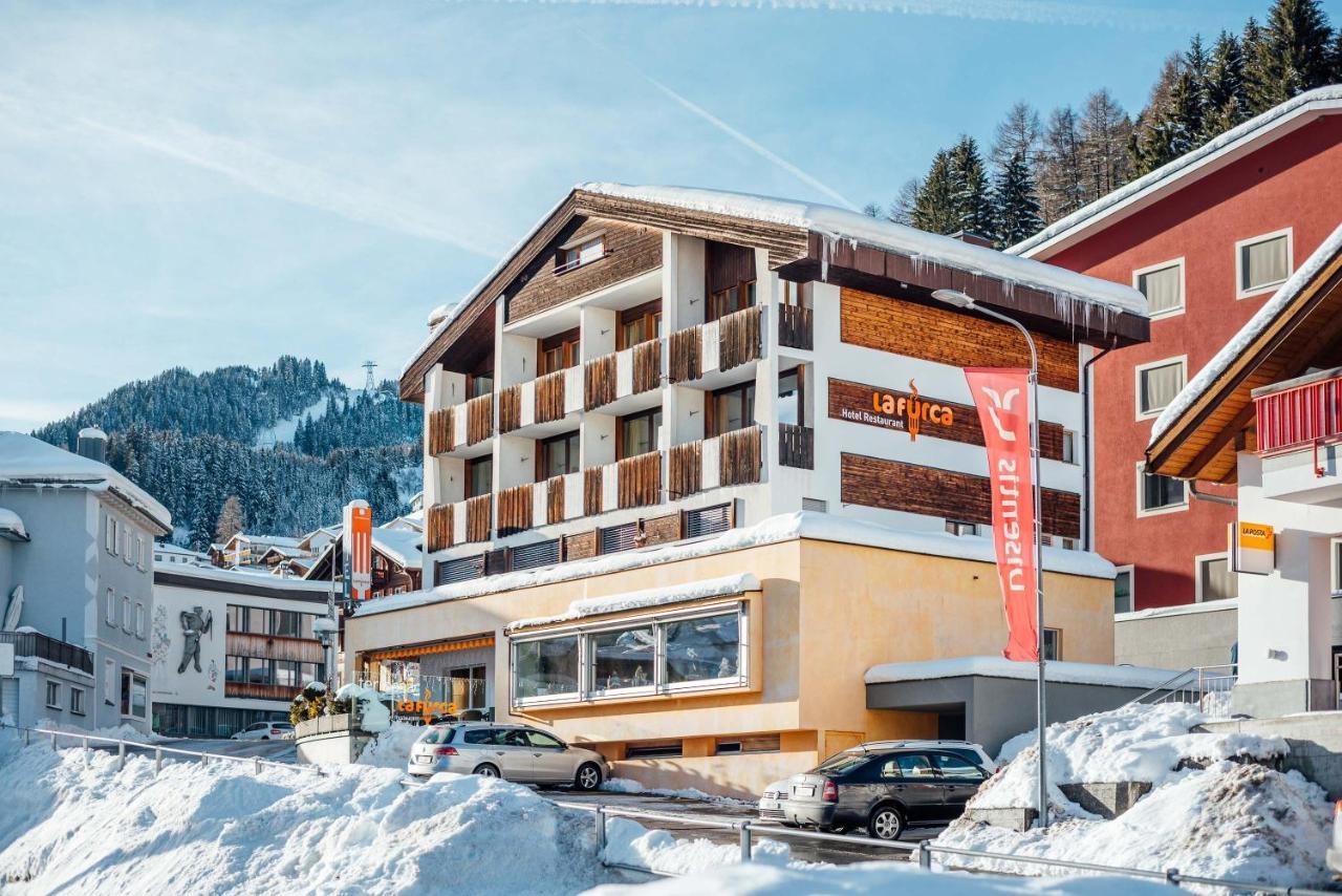 Hotel Restaurant La Furca Disentis Exteriör bild
