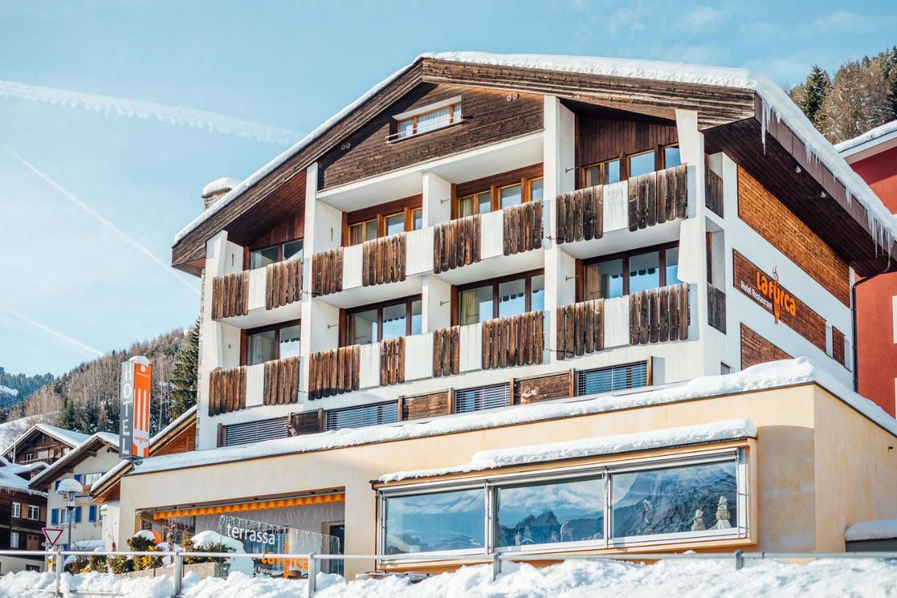 Hotel Restaurant La Furca Disentis Exteriör bild